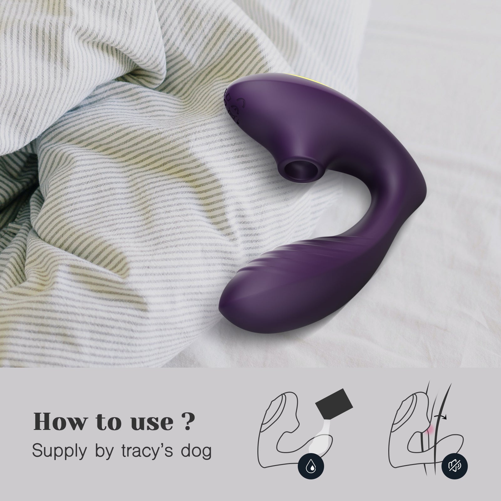 OG Sucking Vibrator - Purple