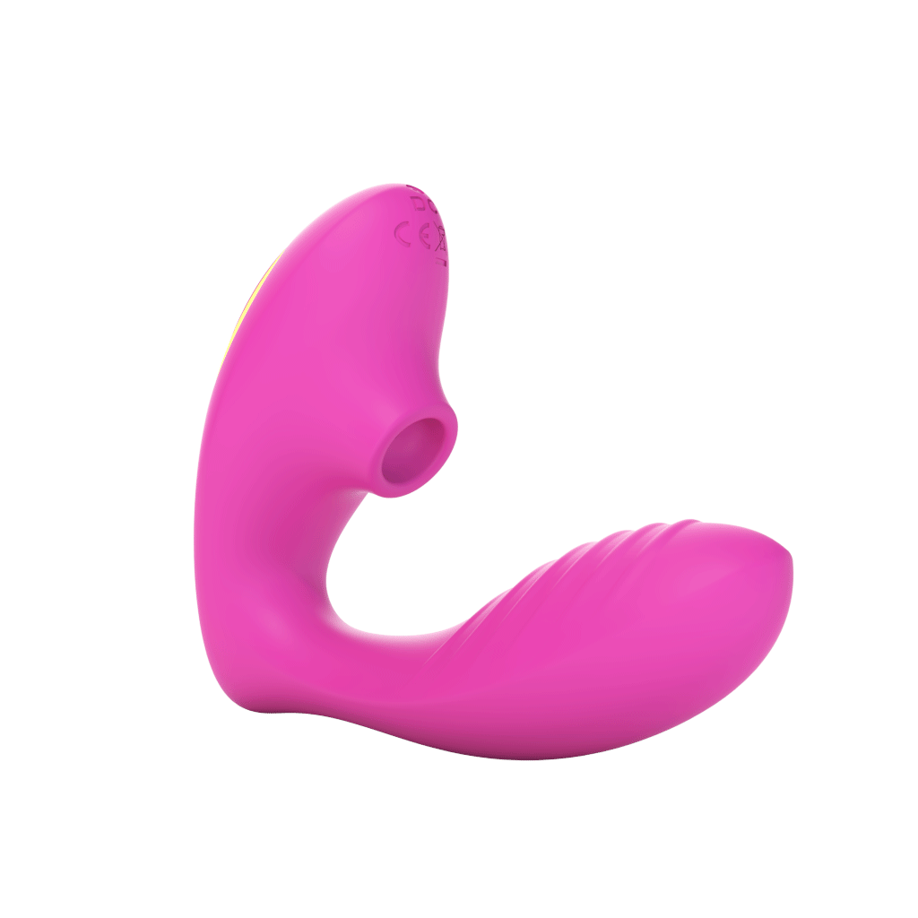 OG Sucking Vibrator. 2 in 1 clit sucking toy, 10 vibration patterns, 10 suction modes, waterproof, flexible/Bendable, Remote control, uild With Pleasure Air technology
